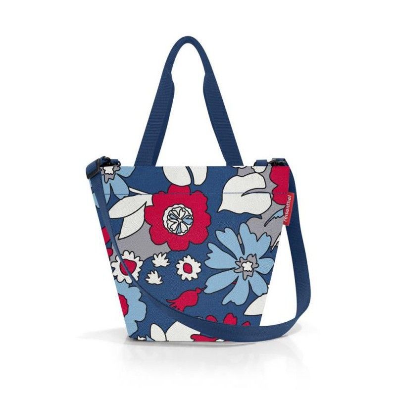 Bolsa compra XS florist indigo Reisenthel