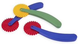 Bolsa con 3 ruedas cortadoras