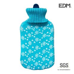 Bolsa de agua azul copos blancos 2l