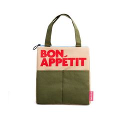 Bolsa De Almuerzo Isotérmica Bon Appétit Verde Ferretti Ideal Regalo