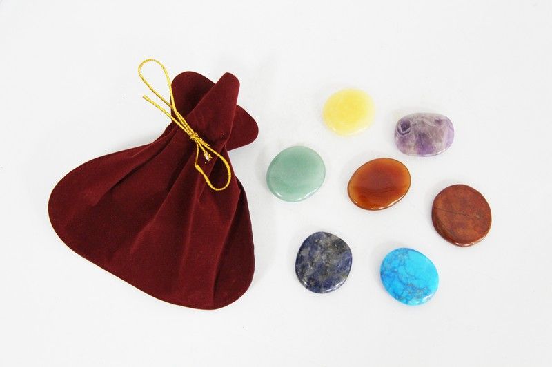 Bolsa de Minerales Chakras Planos
