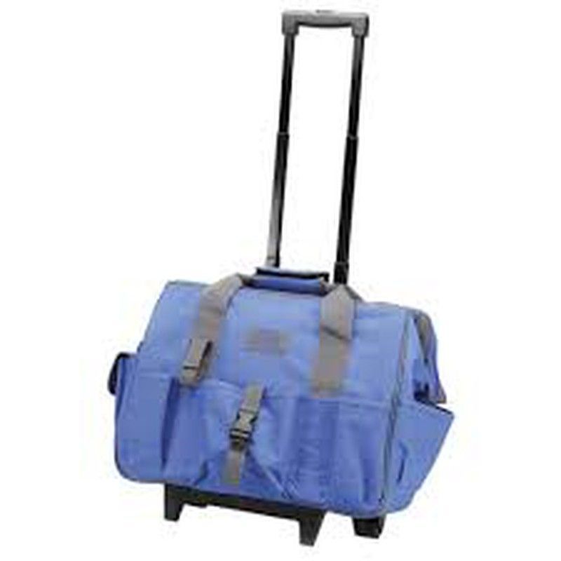 Bolsa De Nylon Trolley Con Ruedas