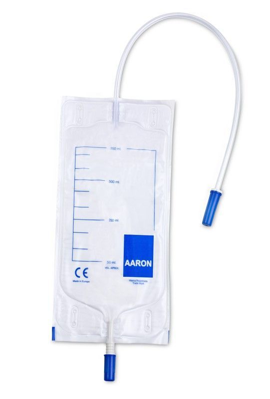 Bolsa de orina Aaron, para pierna 750 ml tubo de 55 OFERTA