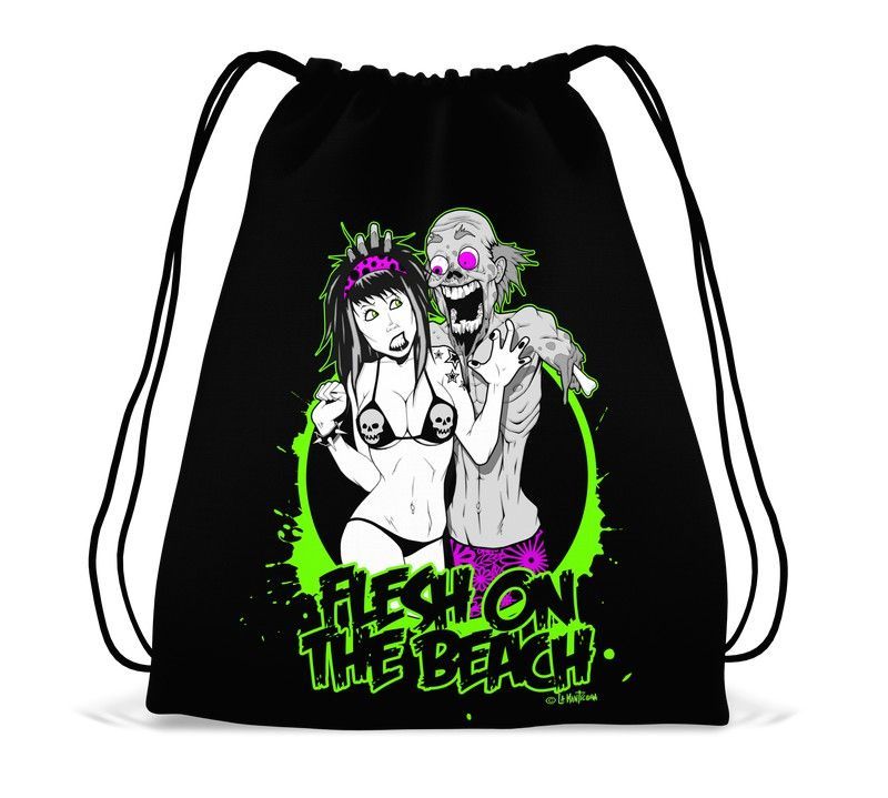 Bolsa Gymsac Flesh on the beach