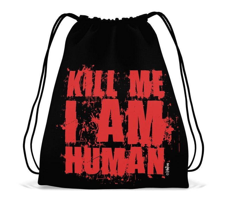 Bolsa Gymsac Kill me Zombies Red