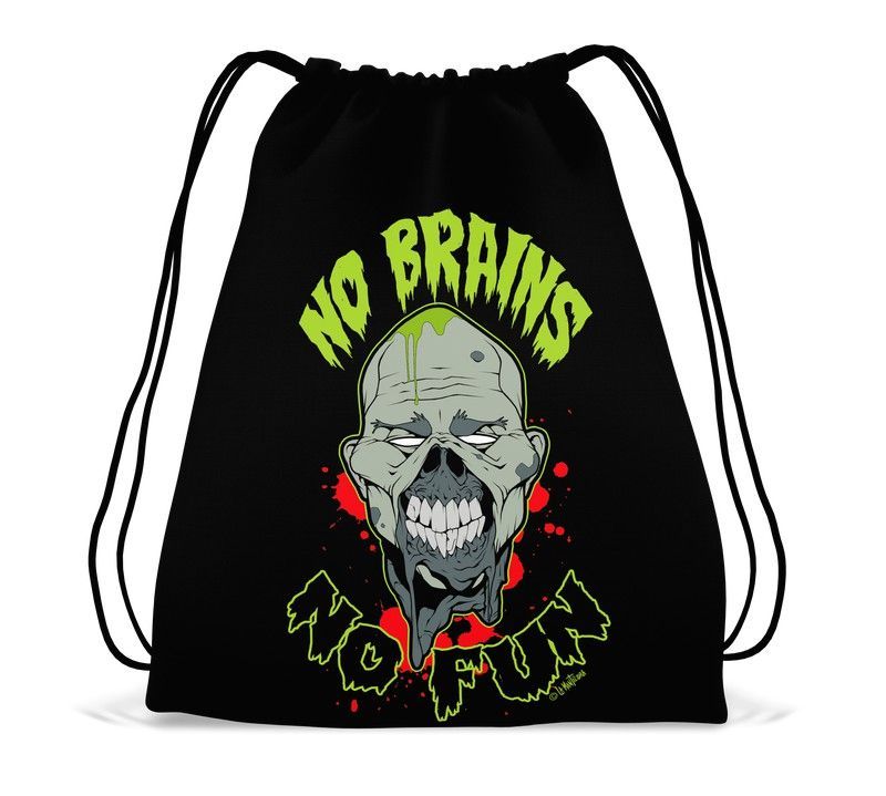 Bolsa Gymsac No Brains No Fun