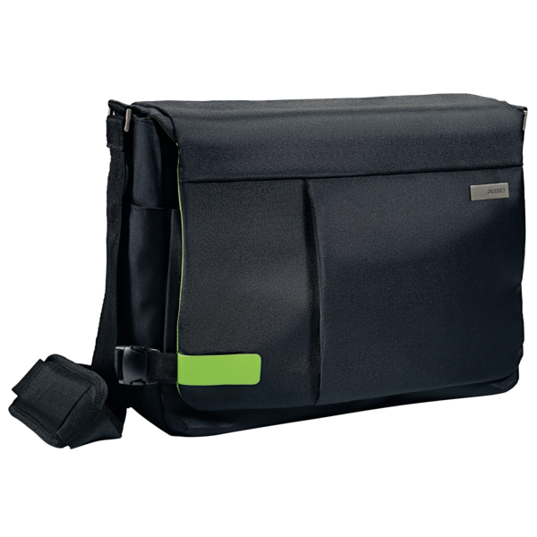 Bolsa Messenger para portátil 15.6" Leitz Complete Smart Traveller, negro