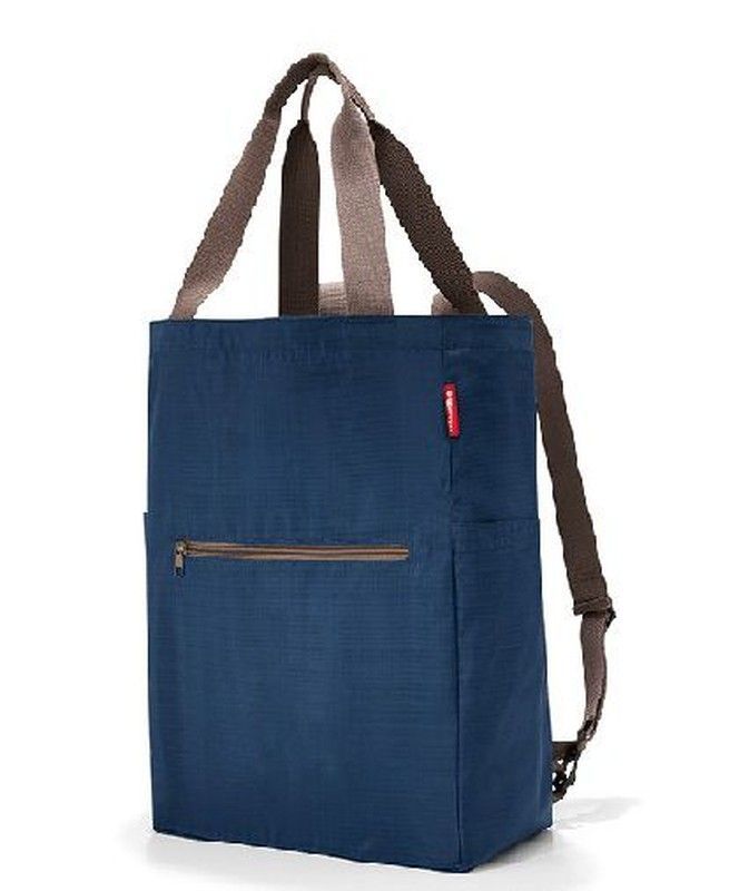 Bolsa mochila mini maxi 2 in 1 dark blue Reisenthel