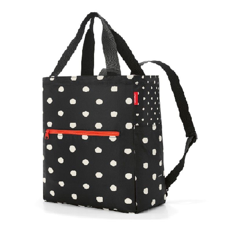 Bolsa mochila mini maxi 2 in 1 mixed dots Reisenthel