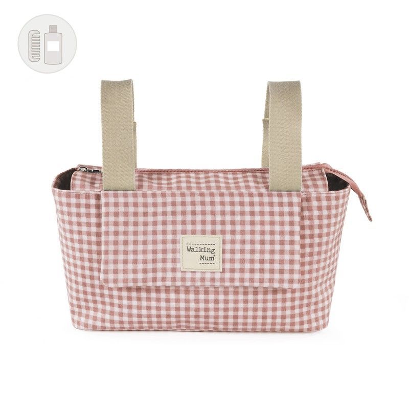 Bolsa Organizador Vichy Rosa Walking Mum