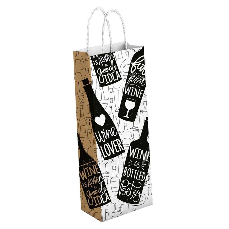 Bolsa Papel de regalo botella (N-1006)