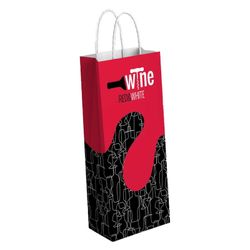 Bolsa Papel de regalo botella (N-6597)