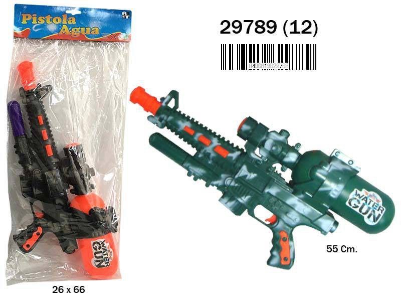 Bolsa Pistola Agua Militar 55cc