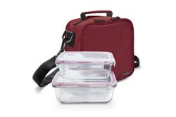 Bolsa porta alimentos lunchbag basic roja