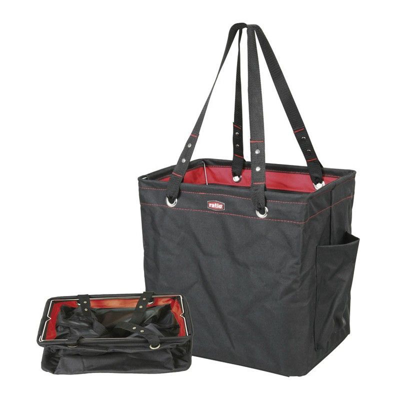 Bolsa porta-herramientas retangular plegable.