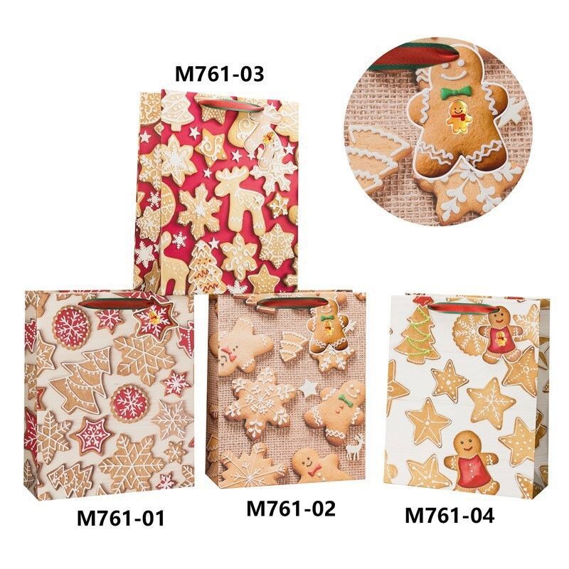 Bolsa regalo decorada Dash 42x30 cm.