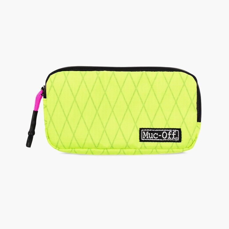 📱 Bolsa Smartphone Muc-Off Essentials Impermeable Hi-Vis 🟡 Protección Total y Alta Visibilidad 🌧️🚴‍♂️