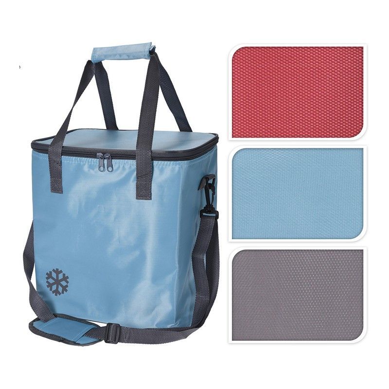 Bolsa tipo nevera 18l con bandolera ajustable 290x310x210mm colores surtidos