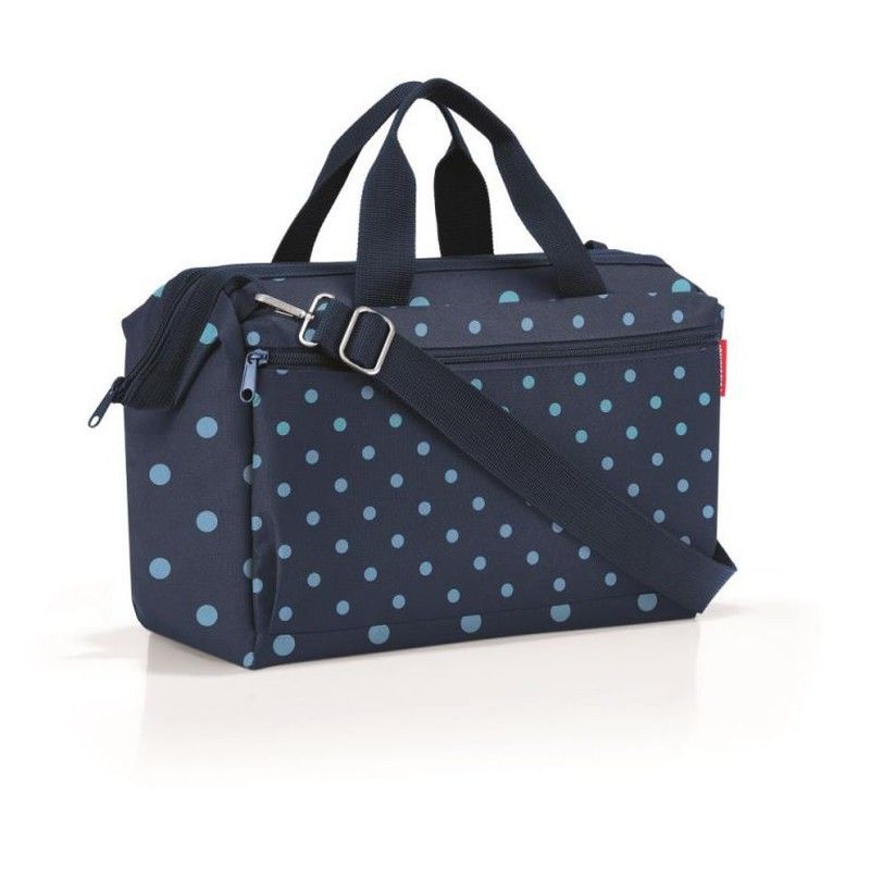 Bolsa viaje allrounder S pocket mixed dots-blue Reisenthel