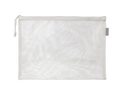 Bolsa zipper bag liderpapel poliester transpirable multiusos din A5 blanco