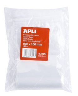 Bolsas auto cierre 100 x 150 mm 100 und.