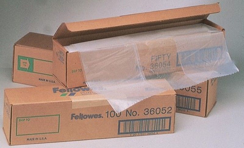 Bolsas de plástico para residuos de fellowes