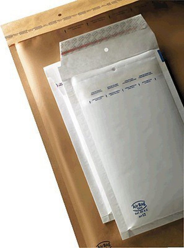 Bolsas de protección con burbujas en cajas