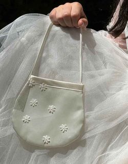 Bolso comunión niña guipur