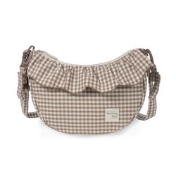 Bolso crosbody Gondola Walking Mum Praliné Vichy Moka