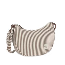 Bolso Crossbody Gondola Walking Mum Praliné Rayas Moka