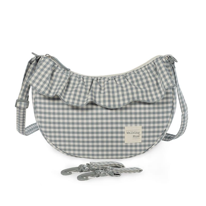 Bolso Crossbody Gondola Walking Mum Praliné vichy Matcha