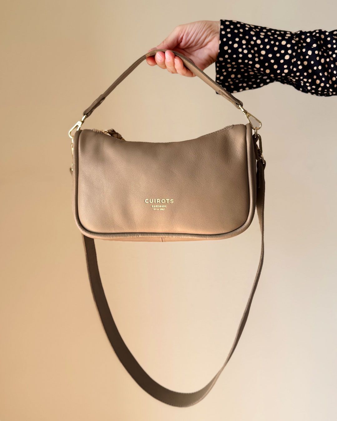 Bolso de hombro pequeño CUIROTS Damita