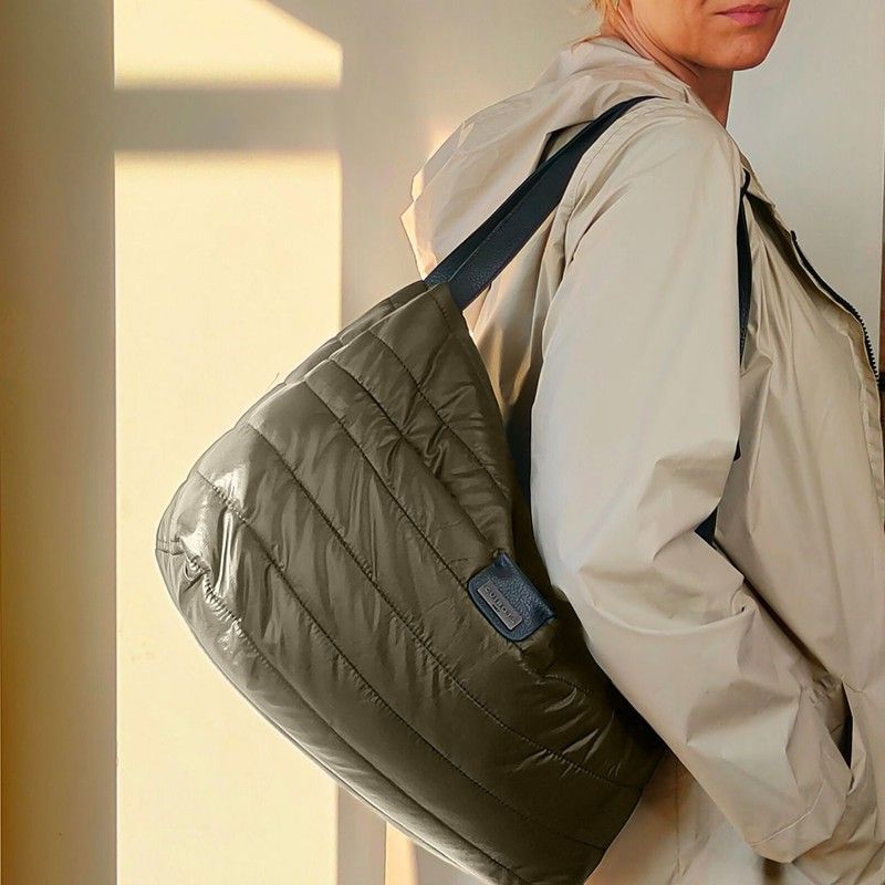 Bolso de hombro Shopper CUIROTS Puffer acolchado