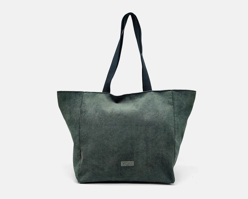 Bolso de hombro Tote CUIROTS Winter de Pana