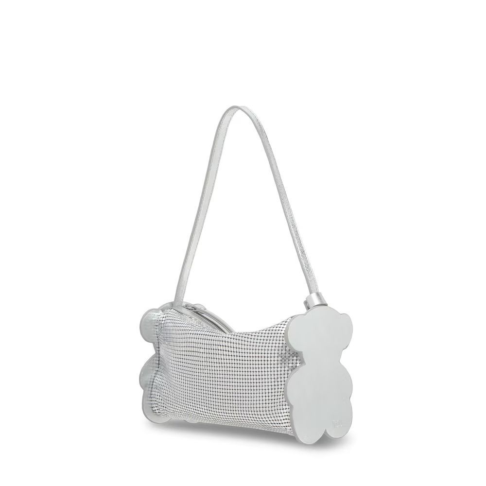 Bolso de hombro Tous Salsi Silver