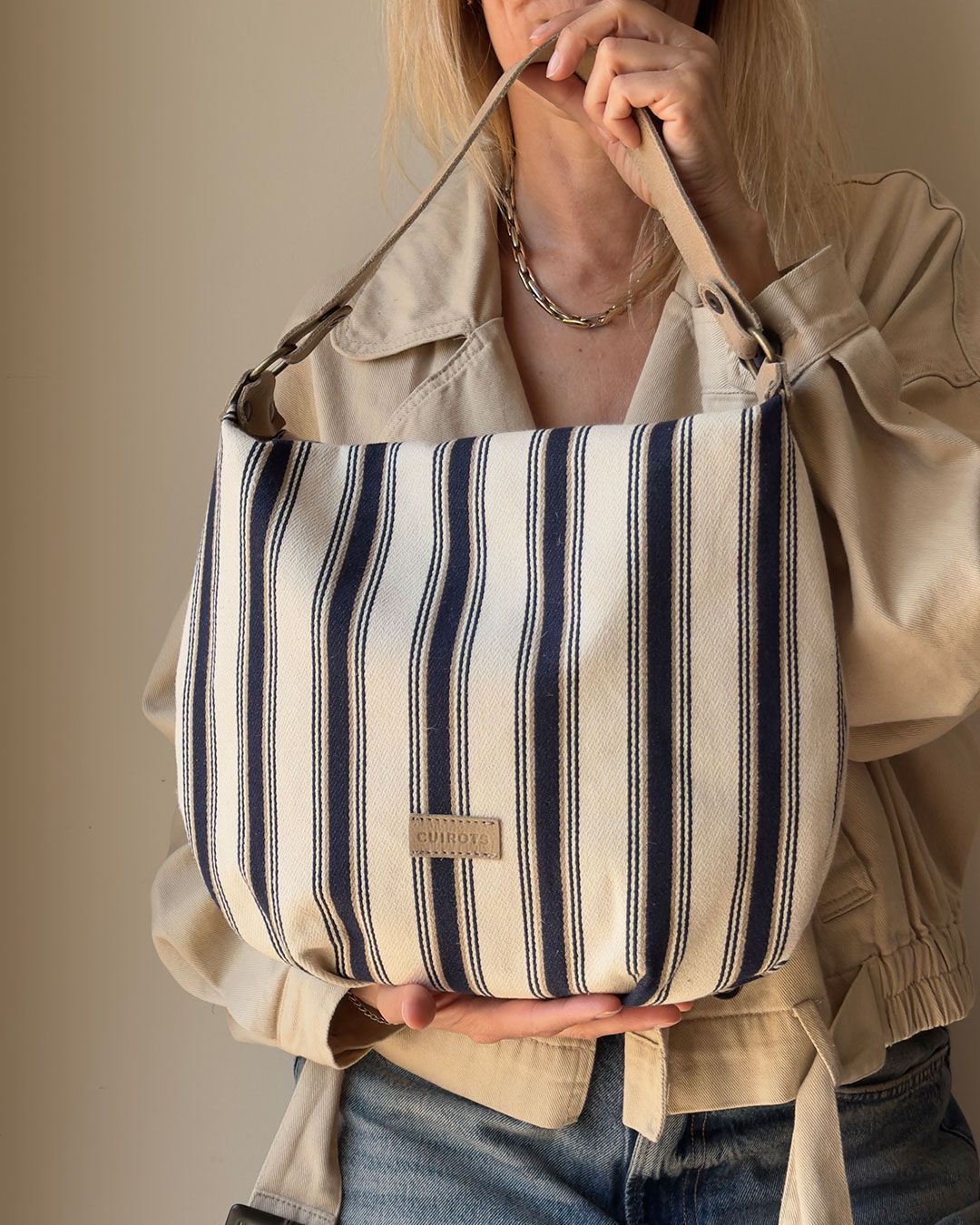 Bolso de hombro y bandolera CUIROTS Beach