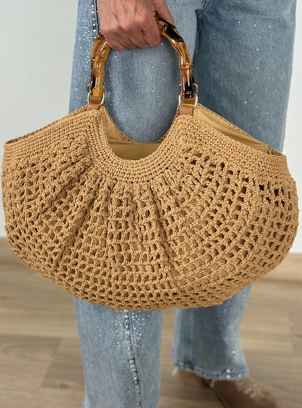 Bolso de mano Bambú