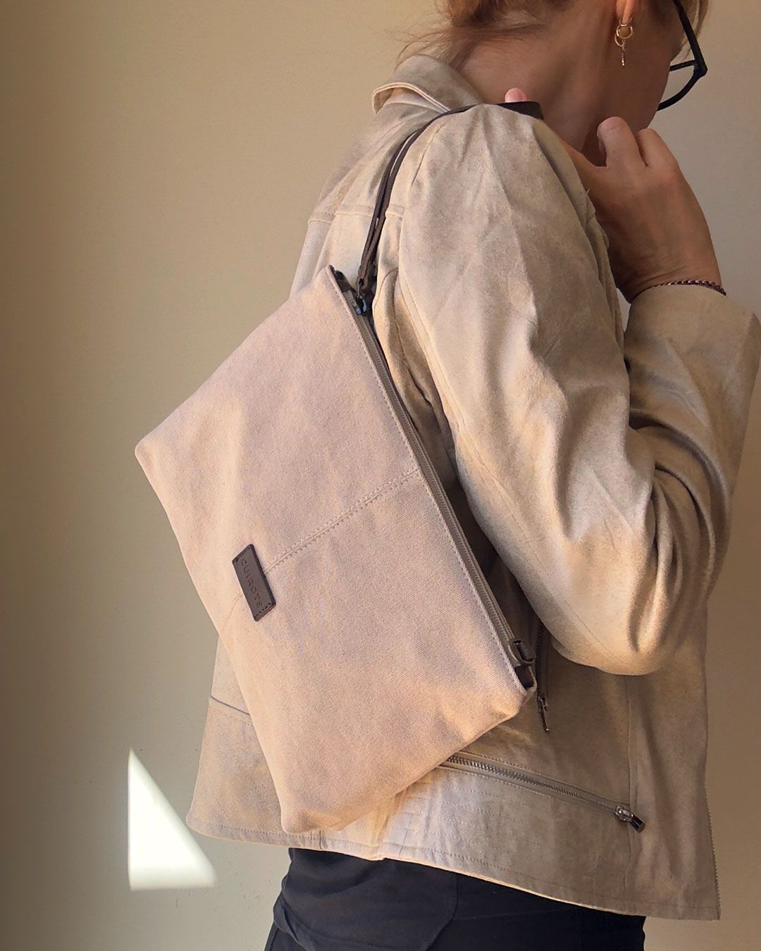 Bolso de mano y bandolera CUIROTS Canvas