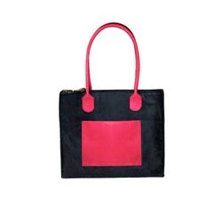 Bolso Fraganti ACS028N Plata de Palo mujer elegante piel negra moderno y funcional