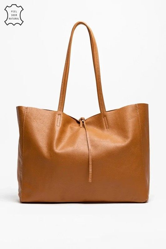 Bolso Lary De Piel Teja