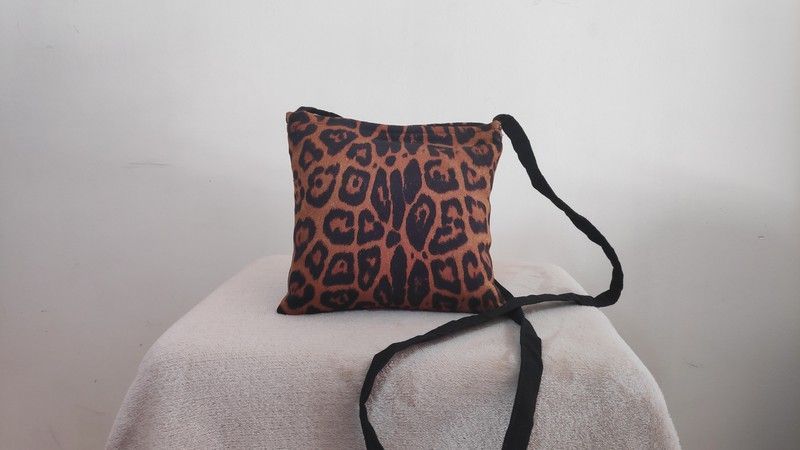 Bolso Mujer o Niña Bandolera Leopardo Pequeño