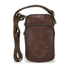 Bolso PLATADEPALO modelo ERMO para hombre ACM03M piel marrón elegante