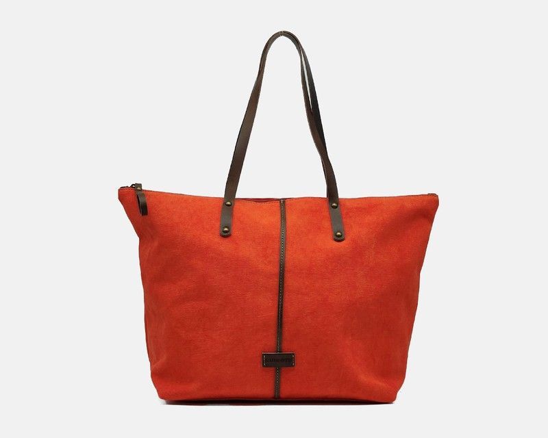 Bolso shopper de hombro CUIROTS Canvas de lona