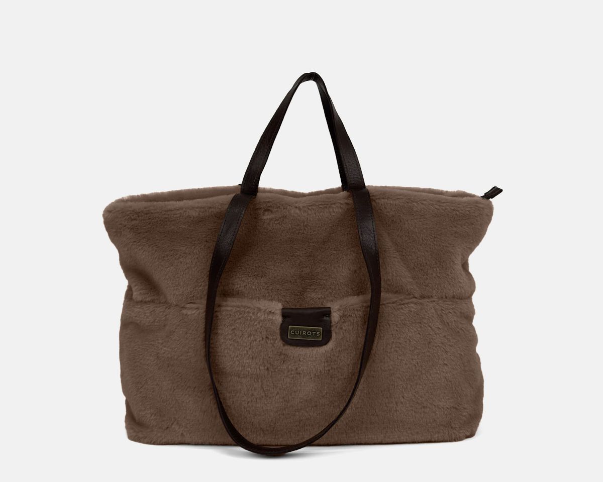 Bolso tipo Shopper CUIROTS Grosseto con pelito