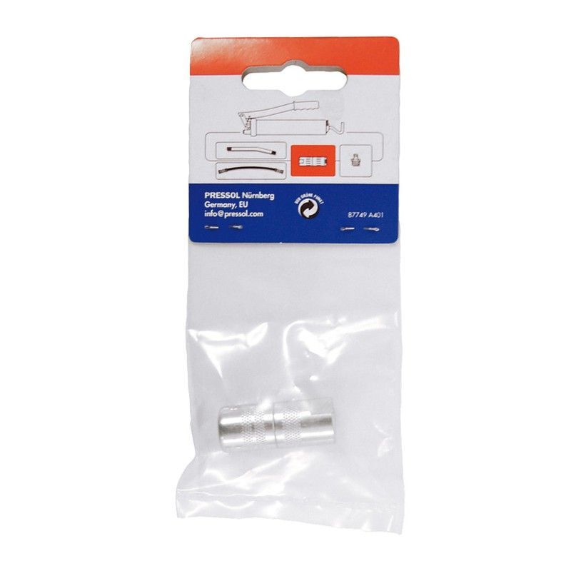 Bomba de engrase, recambios PRESSOL. Boquilla 4 Grapas,15Mm.G1/8"Pressol