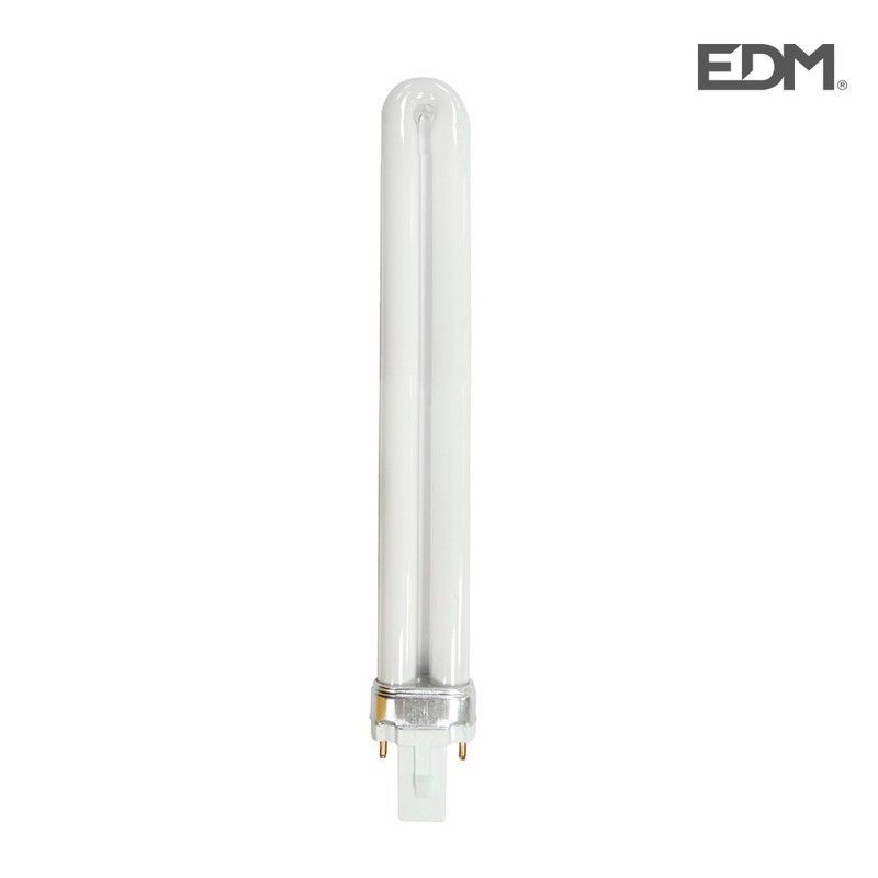 Bombilla fluorescente pl 11w luz actinica 23,5cm edm