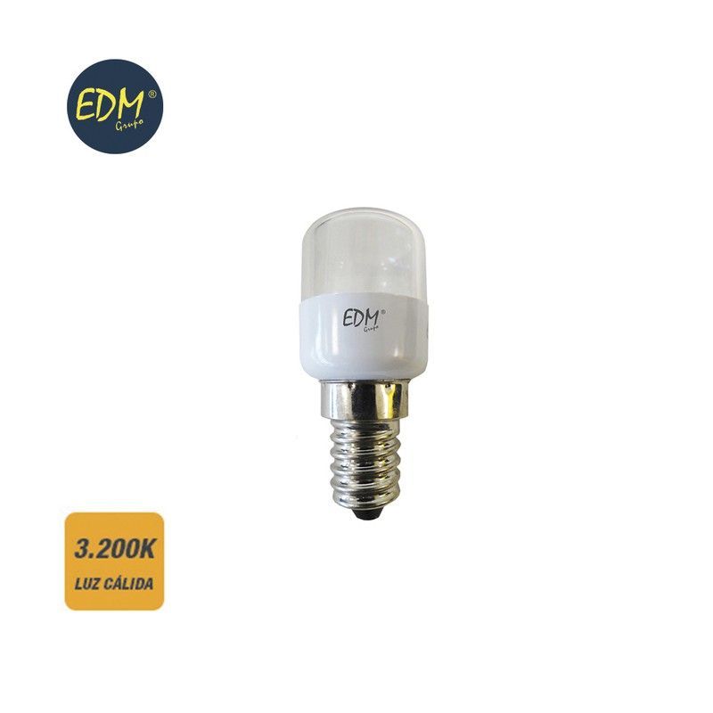 Bombilla frigorifico led e14 0,5w 55 lm 3200k luz calida edm