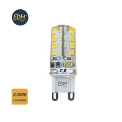 Bombilla g9 silicona led 2,5w 200 lm 3200k luz calida edm