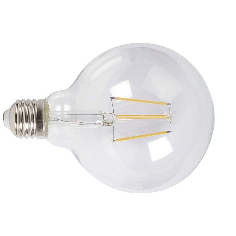Bombilla Led Filam.Globo G95  6w 2700k Trans