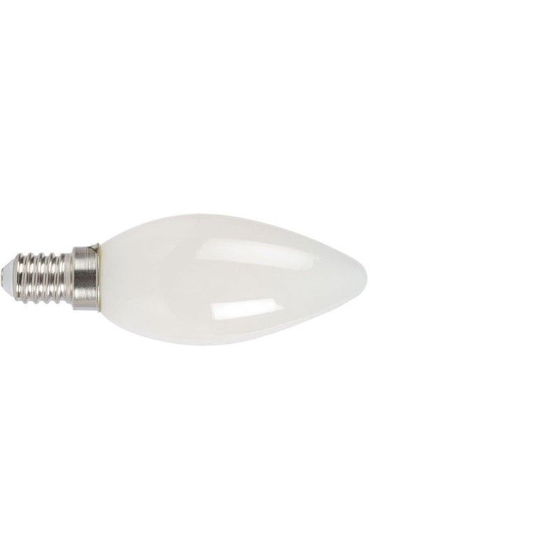 Bombilla Led Filam.Vela  E14 4w 2700k Opaco